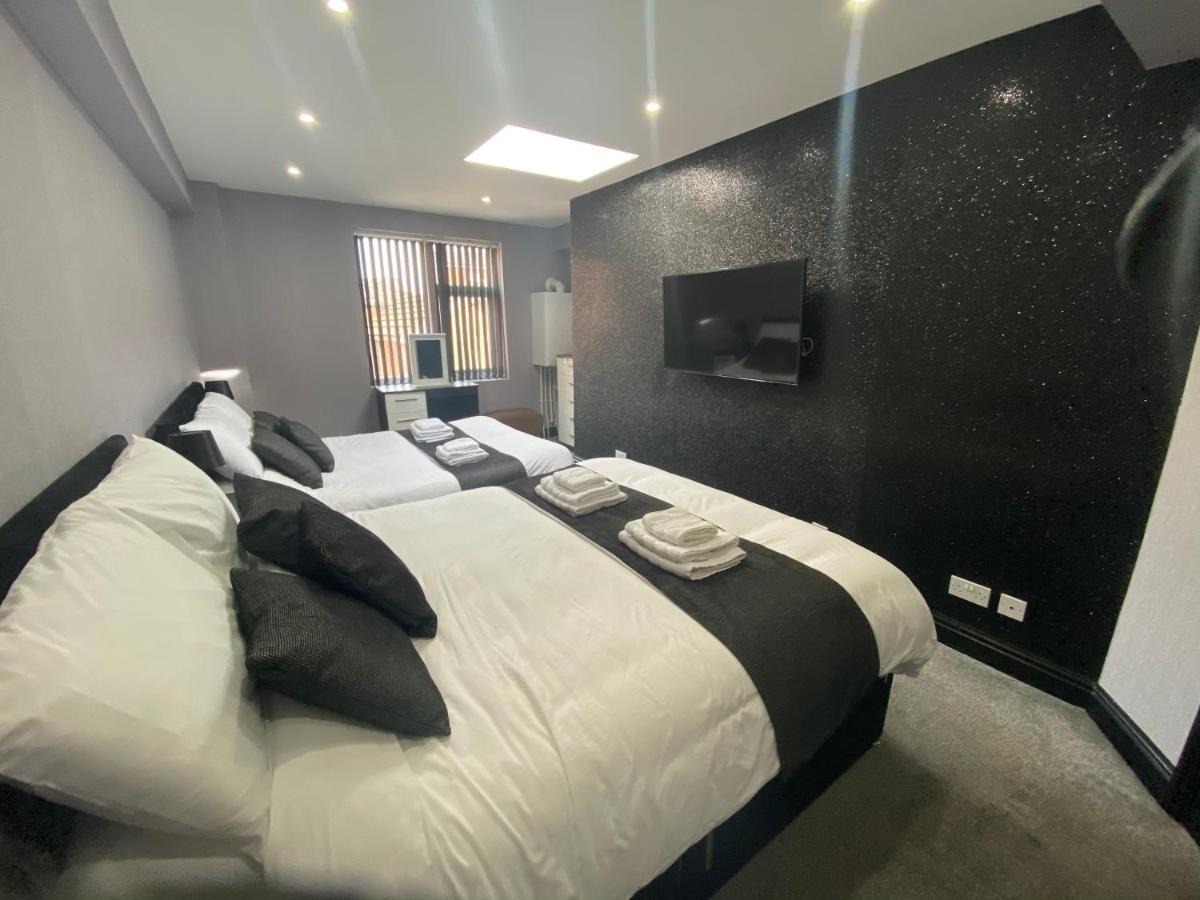 Boutique Blackpool 2 Bed Grey Apartment Sleeps 10 Exterior photo